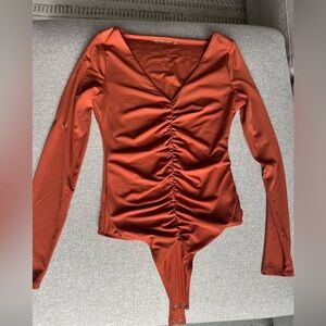 Abercrombie long sleeve bodysuit